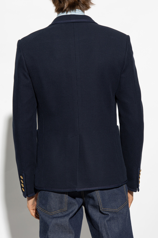 SchaferandweinerShops Switzerland - Navy blue Cotton blazer